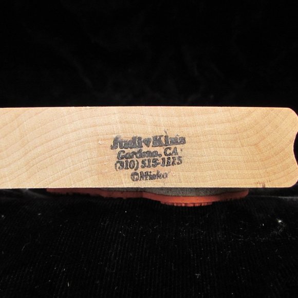 Judikins Fuzzy Cute Teddy Bear Bow Rubber Stamp - Picture 3 of 5